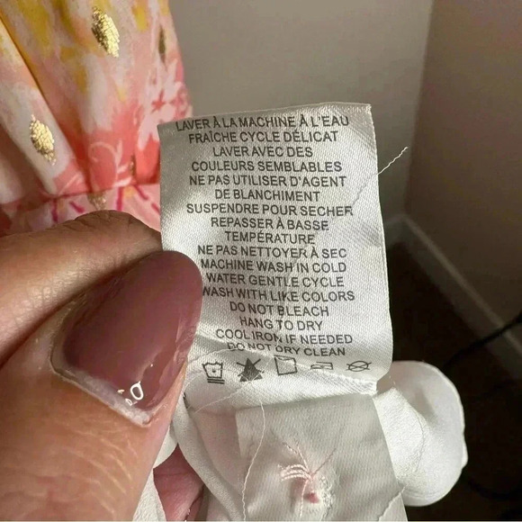 House of Harlow 1960 Rainbow Floral Maxi Dress Size Large - Picture 8 of 9